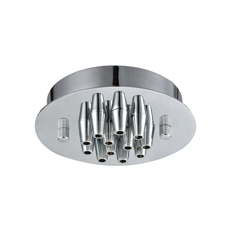ELK SHOWROOM 12SR-CHR 12-Light Nesting Pan - Polished Chrome