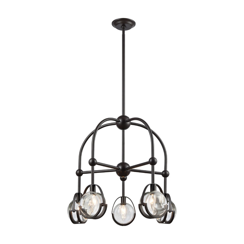 ELK SIGNATURE 1141-062 Focal Point 5-Light Chandelier