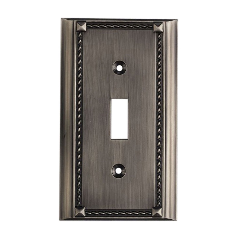 ELK SHOWROOM 2501AP Clickplate in Antique Platinum - Single