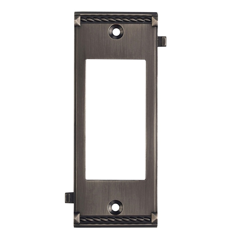 ELK SHOWROOM 2505AP Clickplate in Antique Platinum - Middle