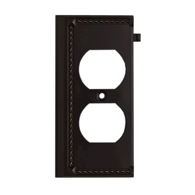 ELK SHOWROOM 2506AGB Clickplate in Aged Bronze - End