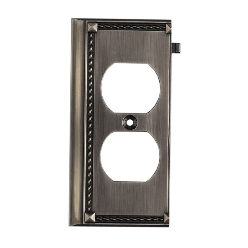 ELK SHOWROOM 2506AP Clickplate in Antique Platinum - End