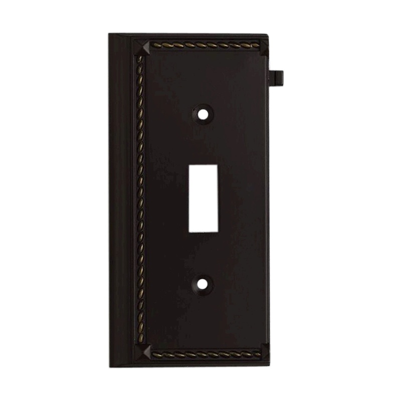 ELK SHOWROOM 2507AGB Clickplate in Aged Bronze - End