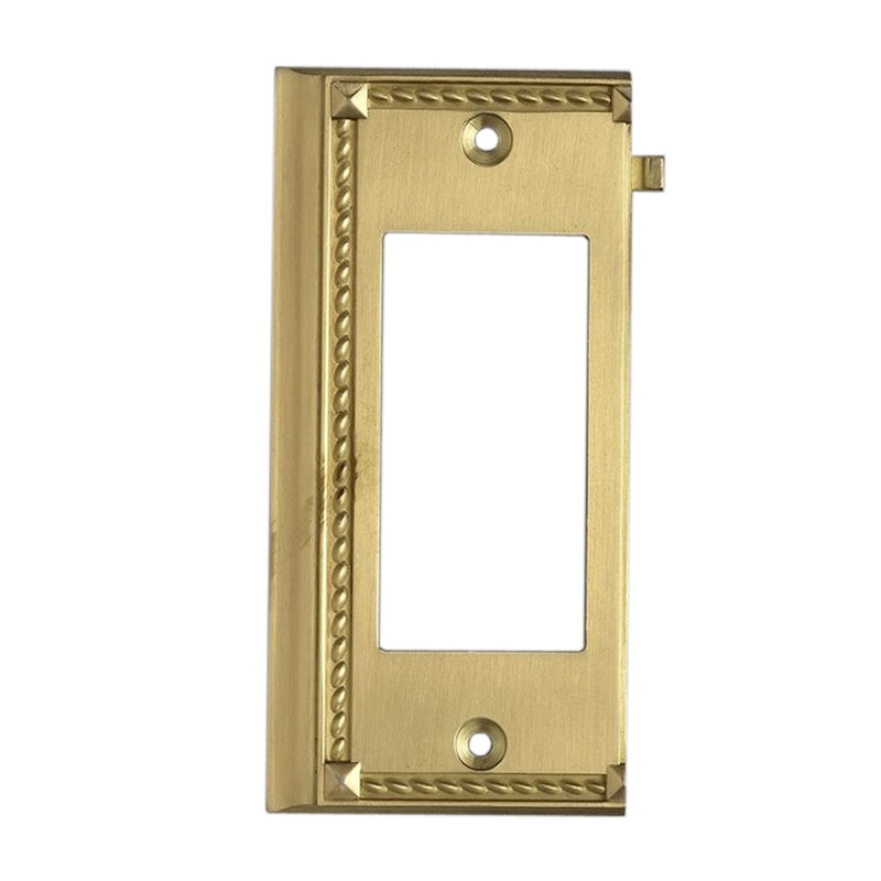 ELK SHOWROOM 2508BR Clickplate in Brass - End