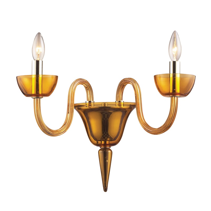 ELK SHOWROOM 6210/2 Vidriana 16'' High 2-Light Sconce - Polished Chrome