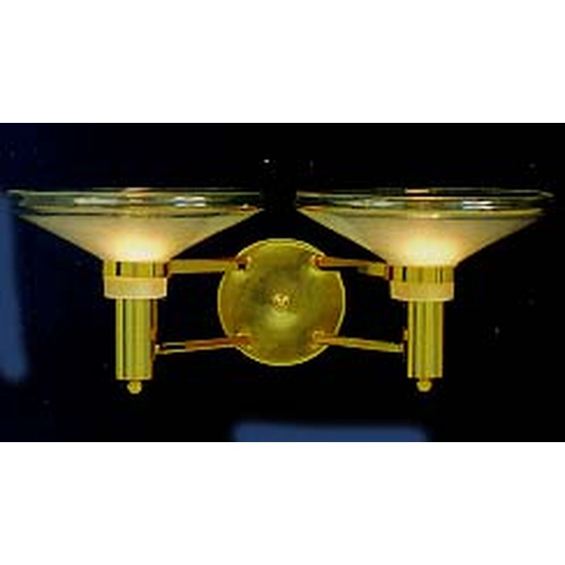 ELK SHOWROOM 8916/2 EUR.CRAFTED WALL BRACKET SOLID BRASS GOLD PLATED