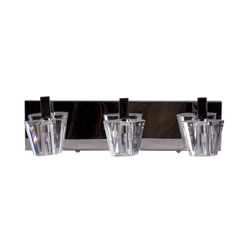 ELK SHOWROOM BV2033-0-15 Capello 19.25'' Wide 3-Light Vanity Light - Chrome