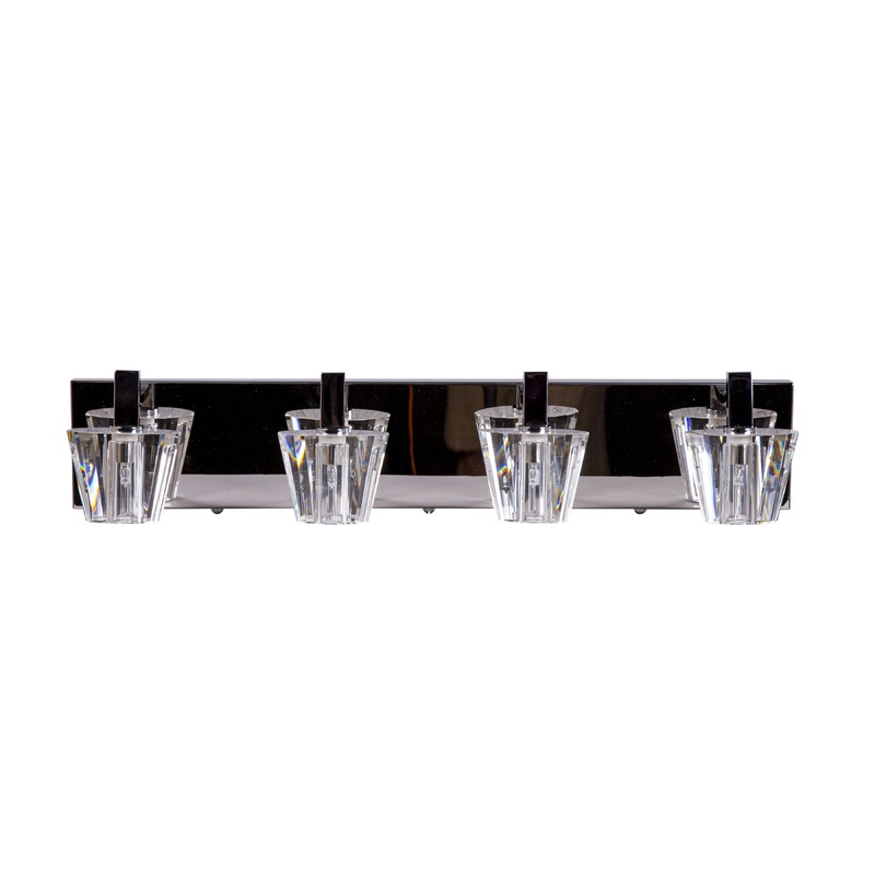 ELK SHOWROOM BV2034-0-15 Capello 27'' Wide 4-Light Vanity Light - Chrome