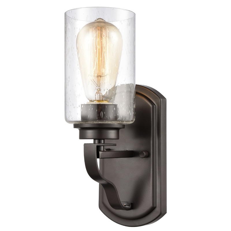 THOMAS CN300121 Market Square 12'' High 1-Light Sconce - Oil Rubbed Bronze