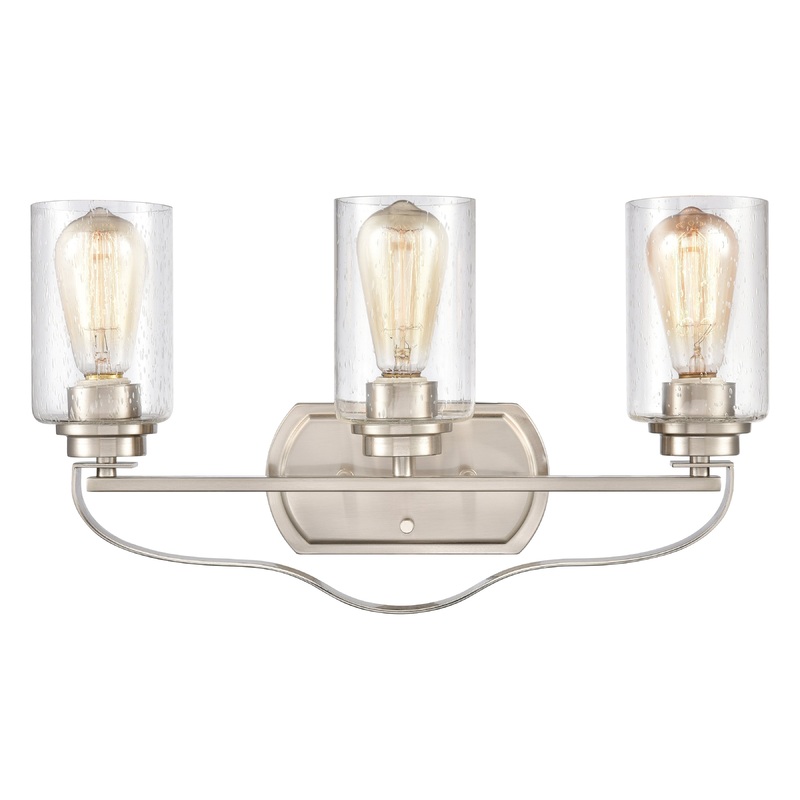 THOMAS CN300312 Market Square 20'' Wide 3-Light Vanity Light - Brushed Nickel