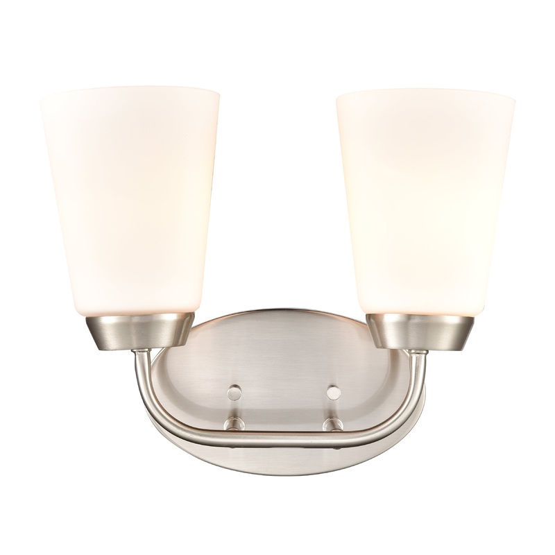 THOMAS CN310212 Winslow 12.5'' Wide 2-Light Vanity Light - Brushed Nickel