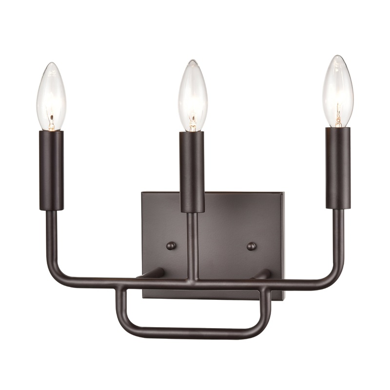 THOMAS CN330311 Park Slope 13'' Wide 3-Light Vanity Light - Oil Rubbed Bronze