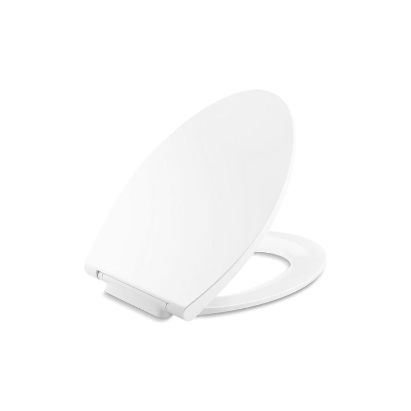 Kohler K-30781-0 Willow Quiet-Close Elongated Toilet Seat In White