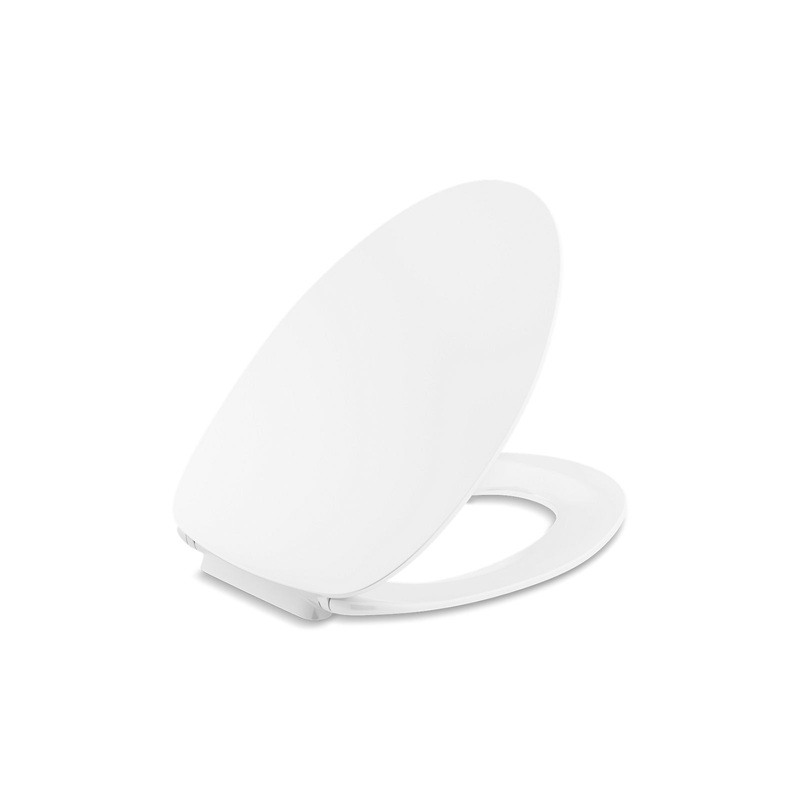 Kohler K-30782-0 Papyrus Quiet-Close Elongated Toilet Seat In White