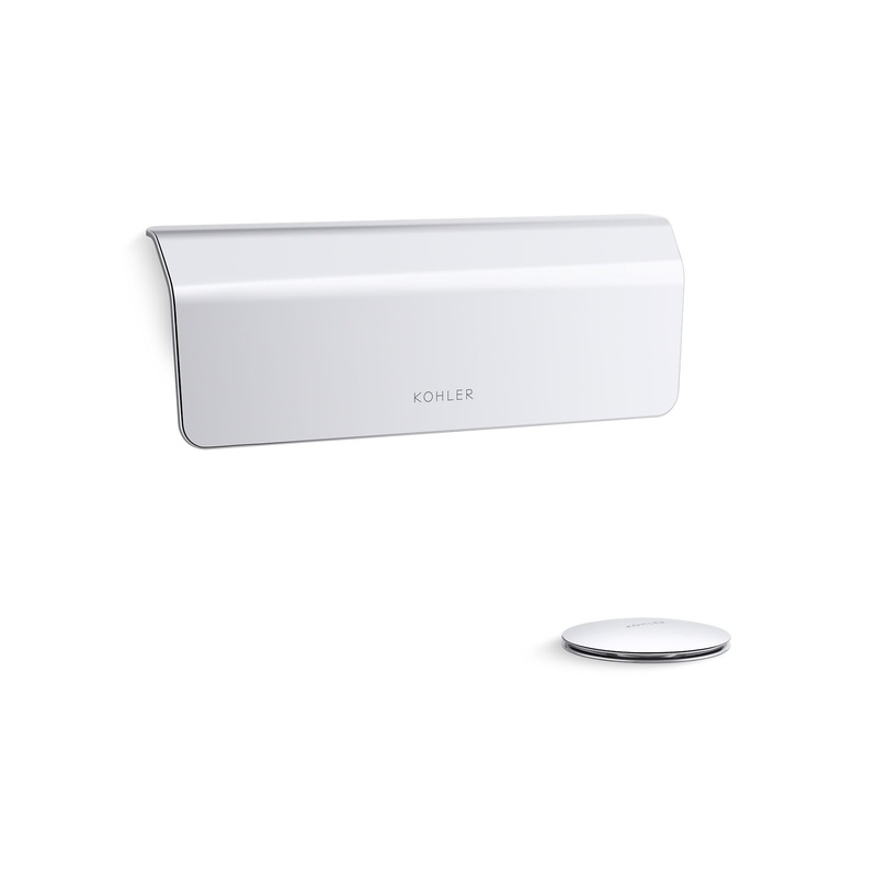 Kohler K-36361-CP Volute Bath Drain Trim In Polished Chrome