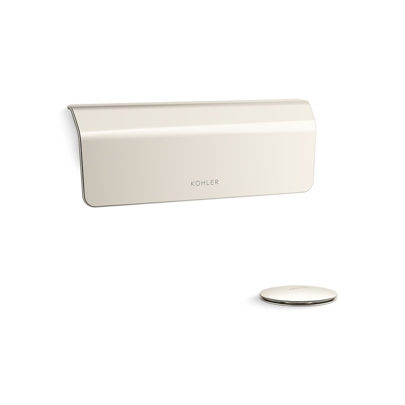 Kohler K-36361-SN Volute Bath Drain Trim In Vibrant Polished Nickel