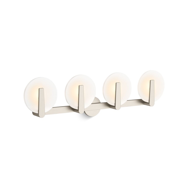 KOHLER K-38399-SC04-BNL Hint Four-Light Sconce In Brushed Nickel