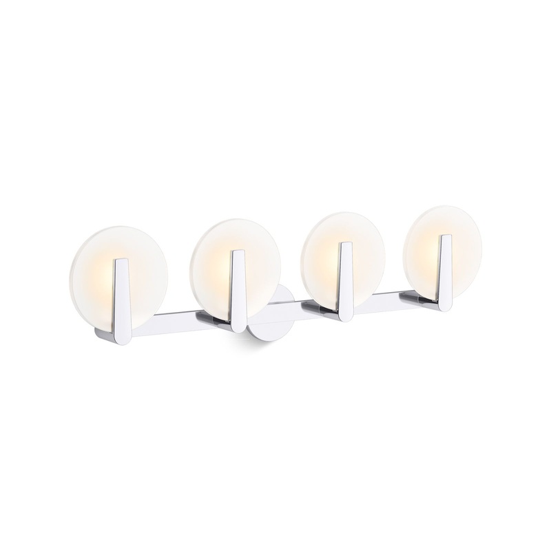 KOHLER K-38399-SC04-CPL Hint Four-Light Sconce In Polished Chrome