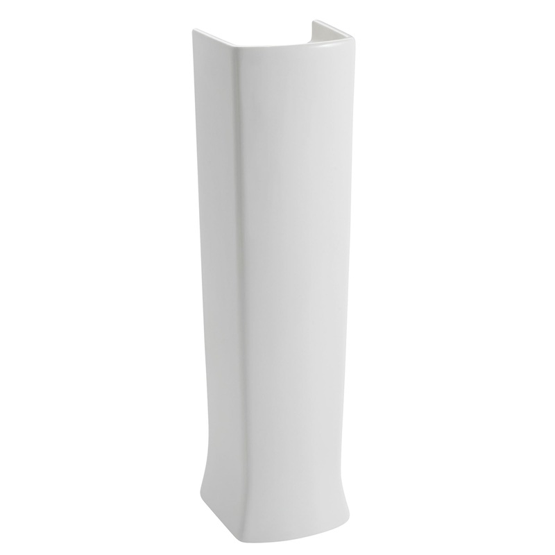 AMERICAN STANDARD 0039000.020, Edgemere Pedestal Leg in White