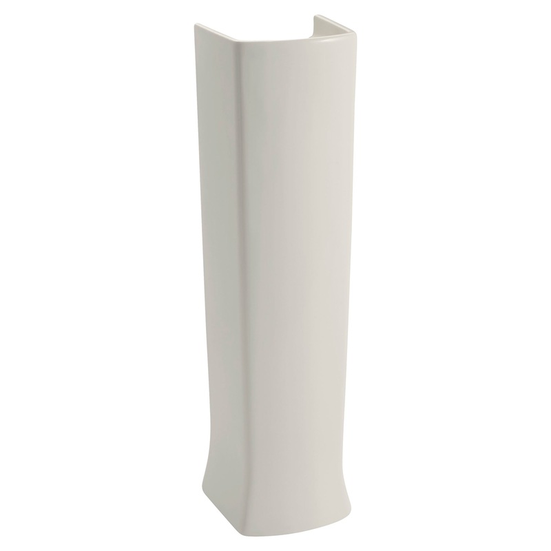 AMERICAN STANDARD 0039001.020, Townsend Pedestal Leg in White