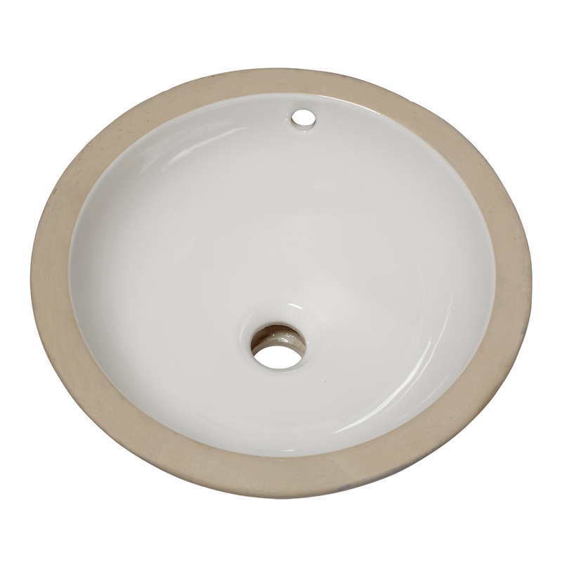 AMERICAN STANDARD 0630000.020, Orbit Under Counter Sink in White