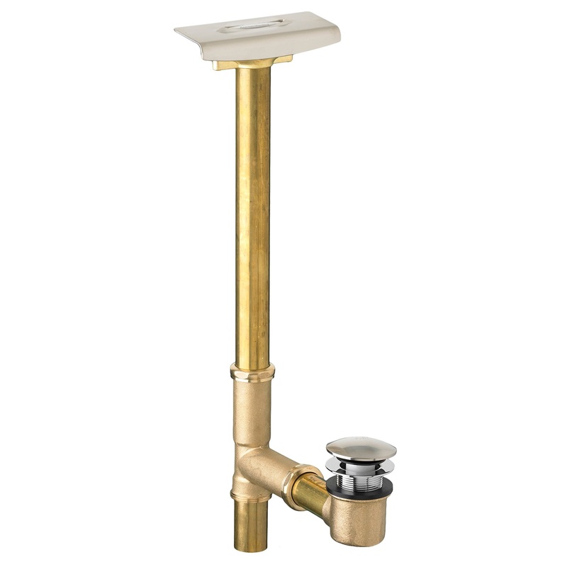 AMERICAN STANDARD 1599205.295, Deep Soak Max Bathtub Drain in Brushed Nickel