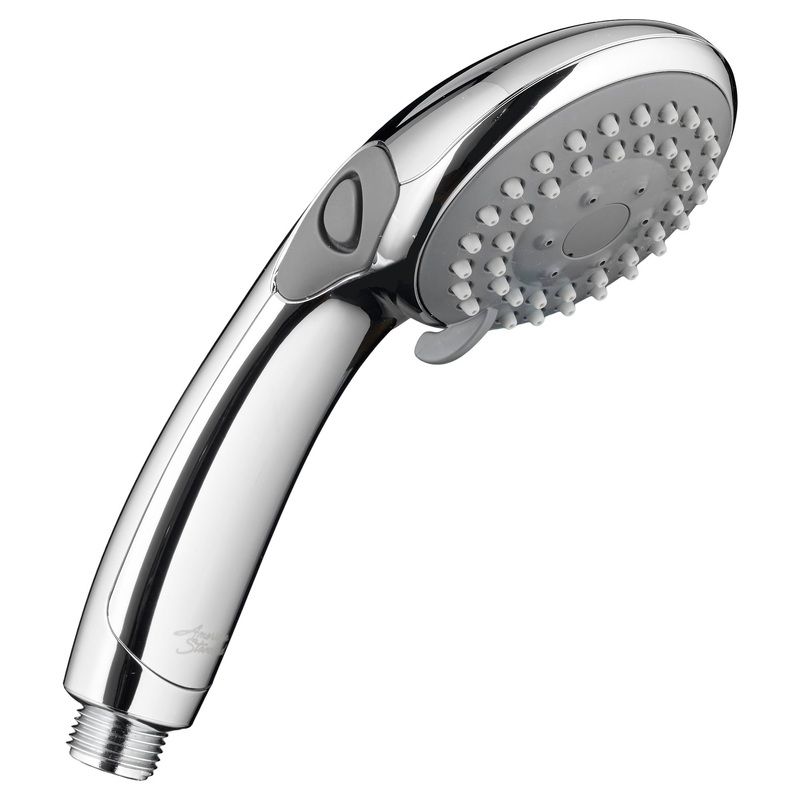 AMERICAN STANDARD 1660766.002, 1.5 gpm/5.7 Lpf 3-Function Hand Shower With Pause Feature in Chrome