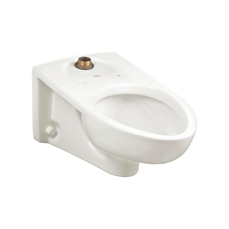 AMERICAN STANDARD 2257101.020, Afwall Millennium 1.1  1.6 gpf (4.2  6.0 Lpf) Top Spud Elongated Wall-Hung Bowl in White