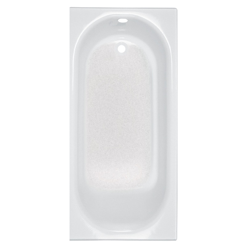 AMERICAN STANDARD 2393202.020, Princeton Americast 60 x 30-Inch Integral Apron Bathtub Above Floor Rough with Right-Hand Outlet in White
