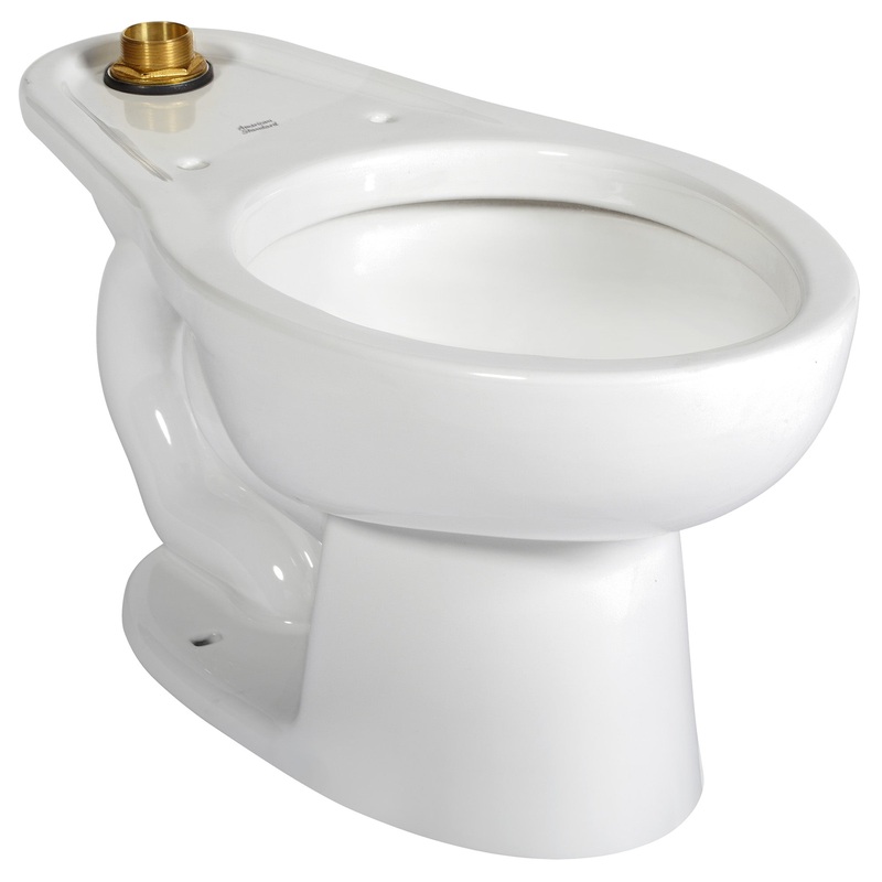 AMERICAN STANDARD 2599001.020, Madera Youth 1.28  1.6 gpf (4.8  6.0 Lpf) 14-inch Height Top Spud Elongated Bowl in White