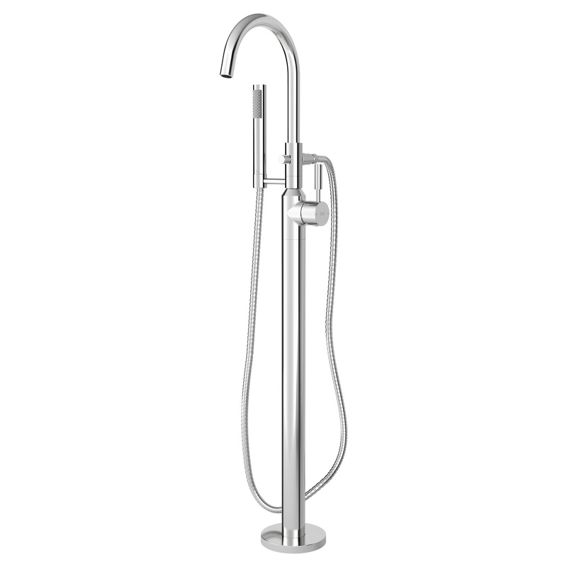 AMERICAN STANDARD 2764951.002, Cadet Freestanding Bathtub Faucet With Lever Handle in Chrome