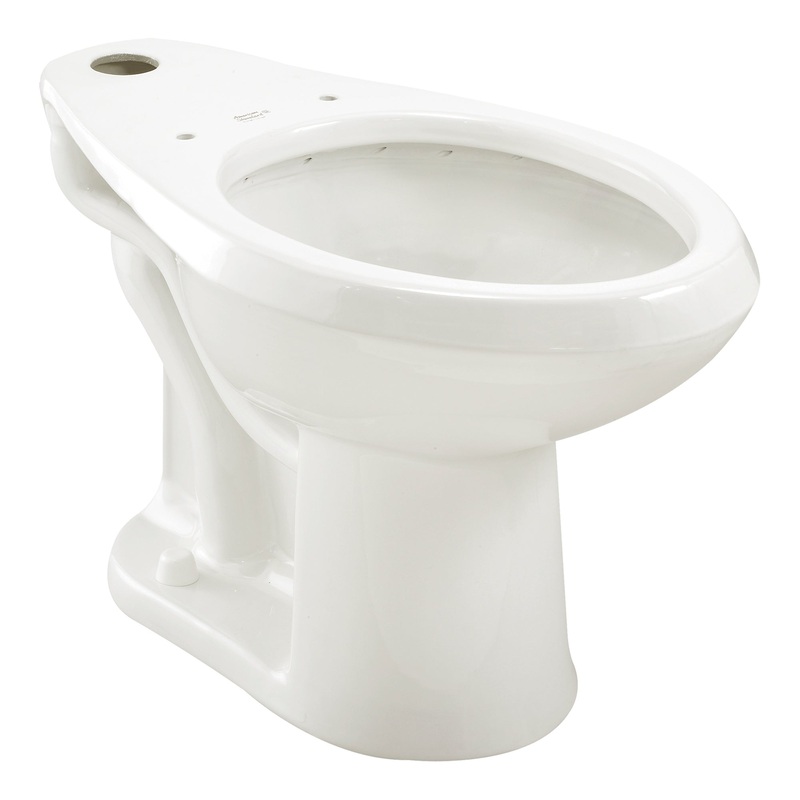 AMERICAN STANDARD 3043001.020, Madera 1.1  1.6 gpf (4.2  6.0 Lpf) Chair Height Top Spud Elongated Bowl in White