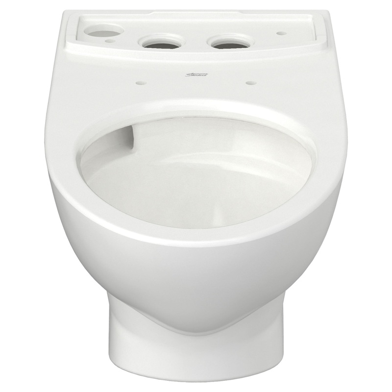 AMERICAN STANDARD 3447101.020, Glenwall VorMax Back Outlet Elongated Wall-Hung EverClean Bowl in White