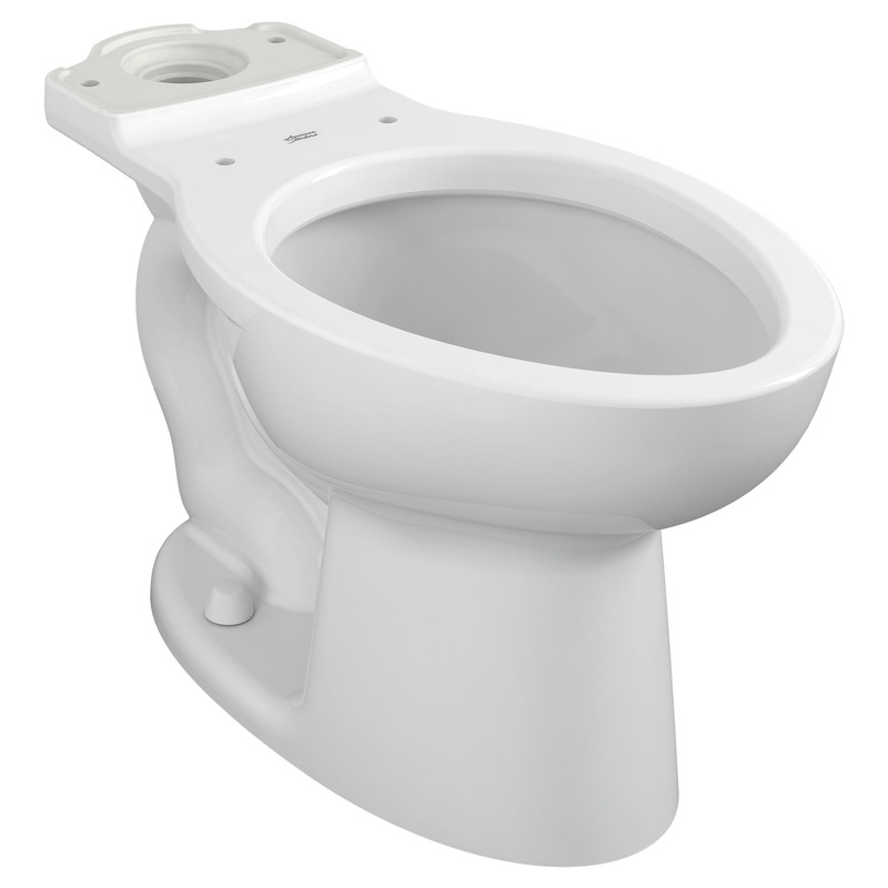 AMERICAN STANDARD 3481001.020, Cadet Pressure Assist Elongated EverClean Bowl in White