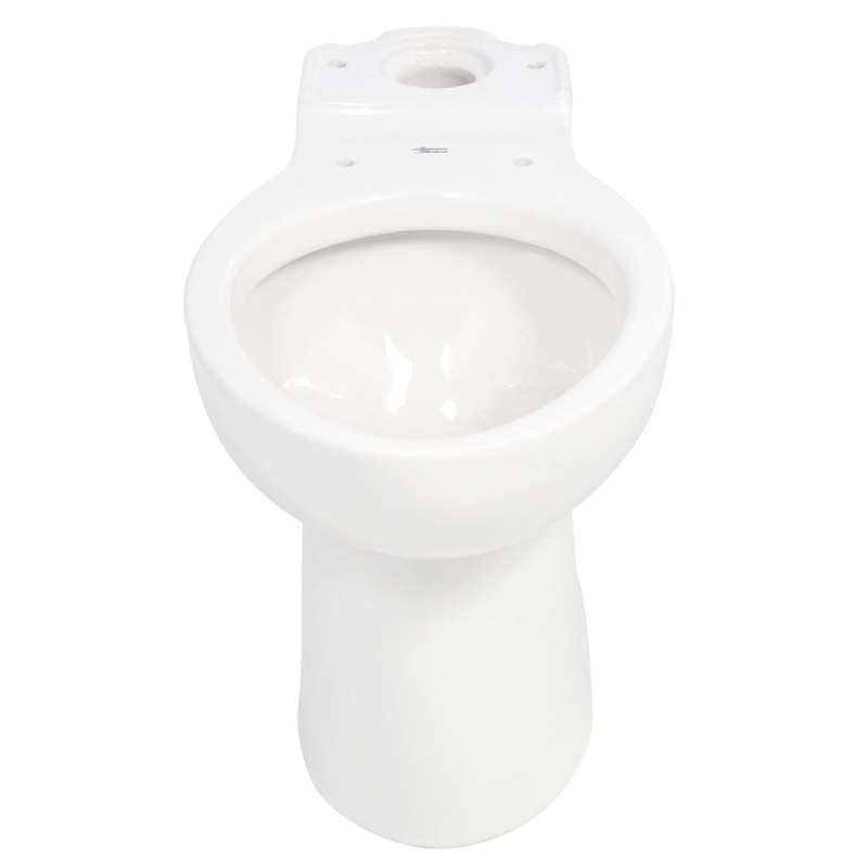 AMERICAN STANDARD 3483001.020, Cadet Pressure Assist Chair Height Elongated EverClean Bowl in White
