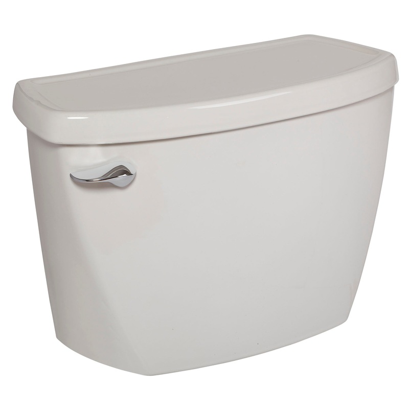 AMERICAN STANDARD 4142016.020, Pressure Assist 1.6 gpf/6.0 Lpf Left-Hand Trip Lever EverClean Tank in White