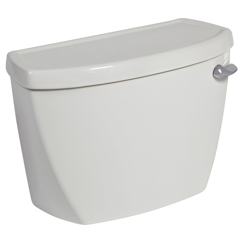 AMERICAN STANDARD 4142800.020, Pressure Assist 1.6 gpf/6.0 Lpf Right-Hand Trip Lever EverClean Tank in White