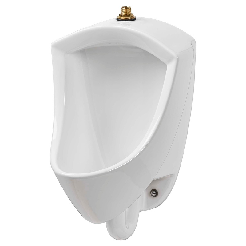 AMERICAN STANDARD 6002001.020, Pintbrook 0.125  0.5 gpf (0.47  1.9 Lpf) Top Spud Urinal in White