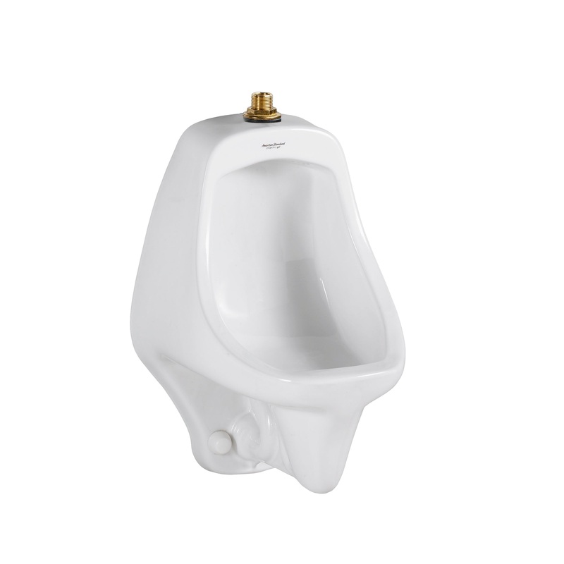 AMERICAN STANDARD 6550001.020, Allbrook 0.5  1.0 gpf (1.9  3.8 Lpf) Top Spud Siphon Jet Urinal in White