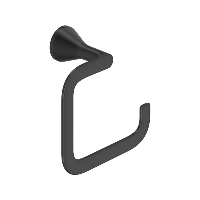 AMERICAN STANDARD 7061190.243, Towel Ring in Matte Black