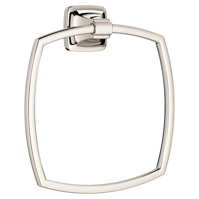 AMERICAN STANDARD 7353190.013, Townsend Towel Ring in Polished Nickel