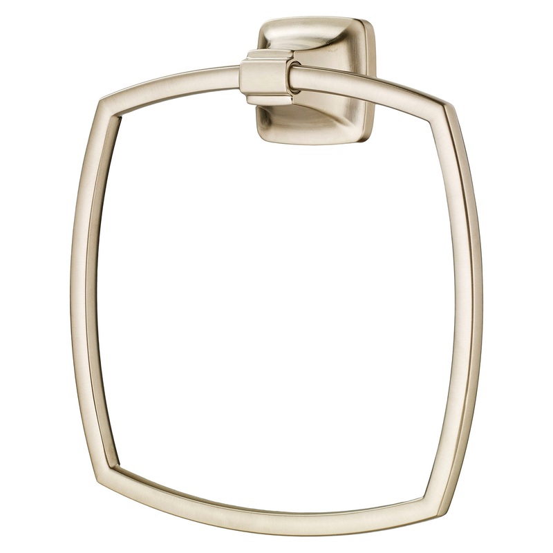AMERICAN STANDARD 7353190.295, Townsend Towel Ring in Brushed Nickel