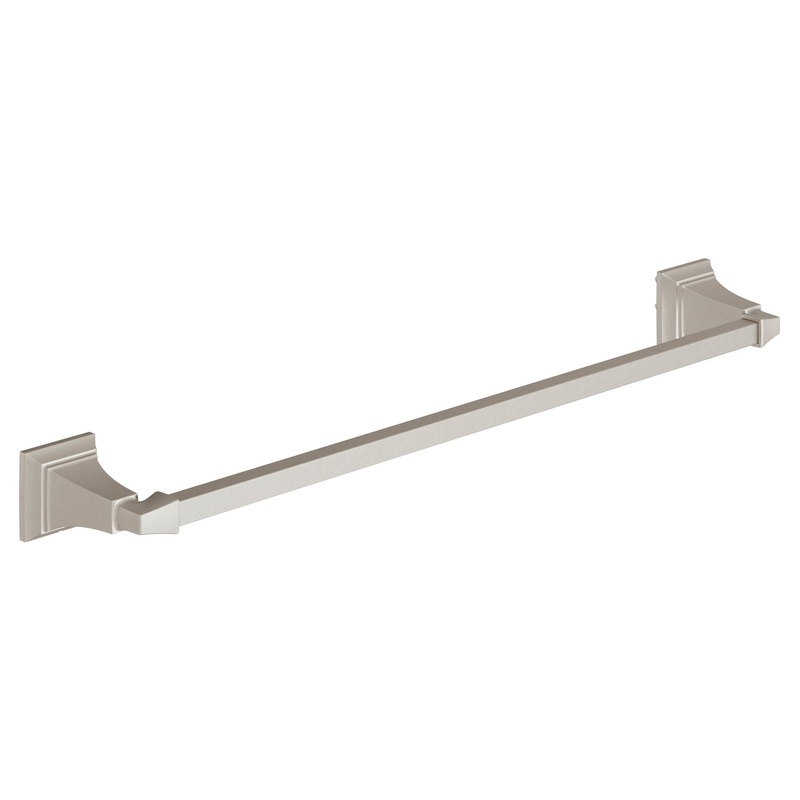 AMERICAN STANDARD 7455024.295, Town Square S 24-Inch Towel Bar in Brushed Nickel