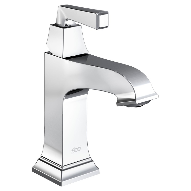 AMERICAN STANDARD 7455107.002, Town Square S Single Hole Single-Handle Bathroom Faucet 1.2 gpm/4.5 L/min With Lever Handle in Chrome