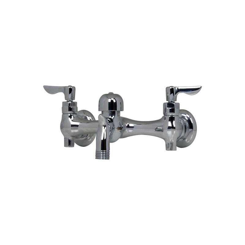 AMERICAN STANDARD 8350243.002, Wall-Mount Service Sink Faucet With 3-Inch Vacuum Breaker Spout in Chrome
