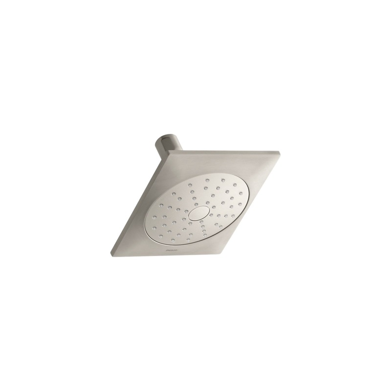 KOHLER K-45215-G-BN Loure Single-Function Showerhead, 1.75 Gpm In Vibrant Brushed Nickel