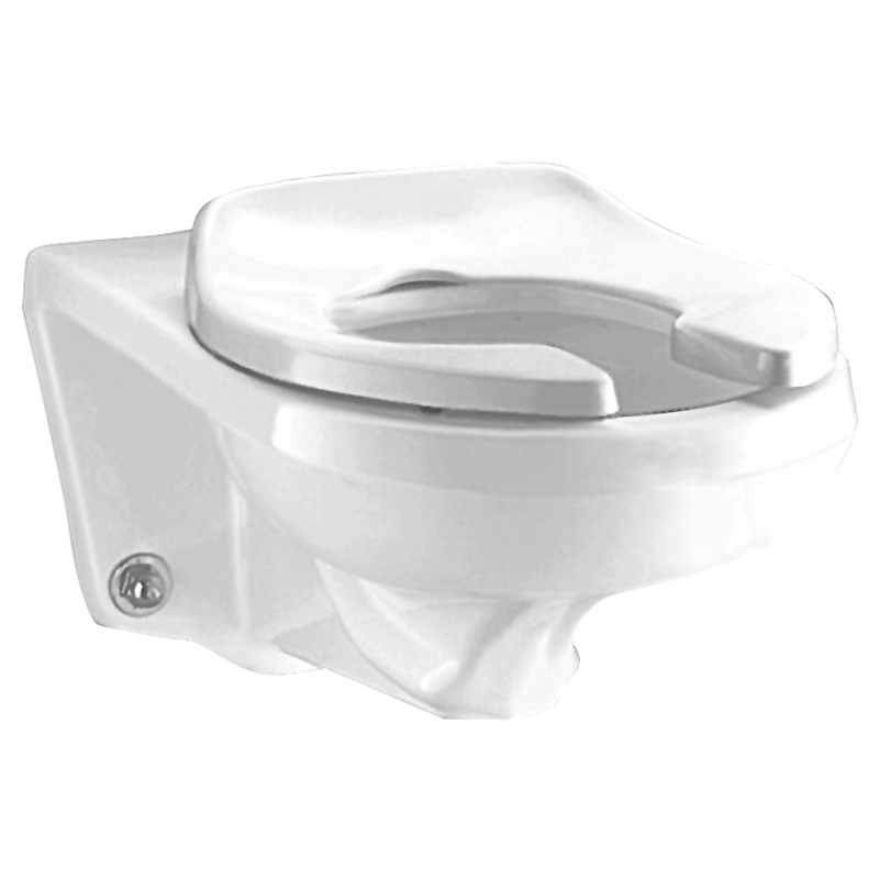 AMERICAN STANDARD 2294011EC.020, Afwall ADA Retrofit 1.28  1.6 gpf (4.8  6.0 Lpf) Top Spud Elongated Wall-Hung EverClean Bowl in White
