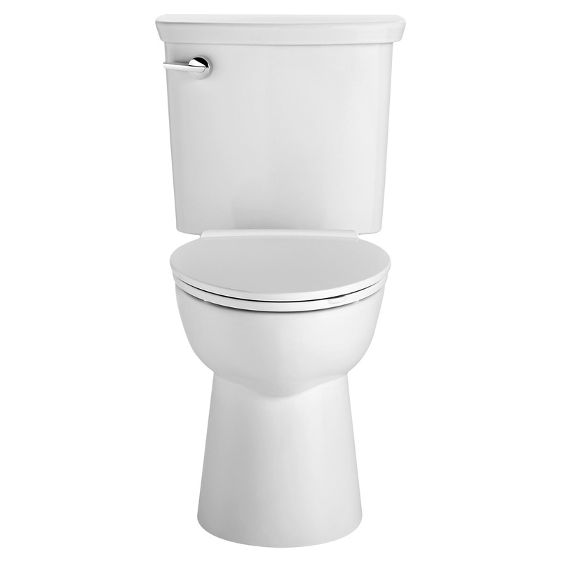 AMERICAN STANDARD 238AA104.020, VorMax Two-Piece 1.28 gpf/4.8 Lpf Chair Height Elongated Toilet Less Seat in White