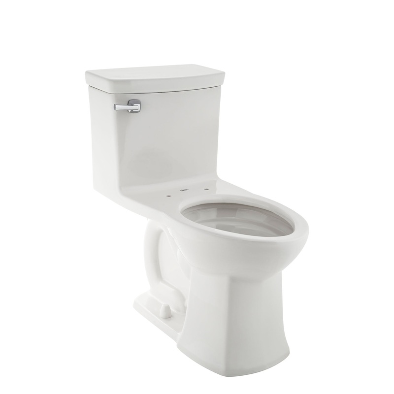 AMERICAN STANDARD 2922A104.020, Townsend VorMax One-Piece 1.28 gpf/4.8 Lpf Chair Height Elongated Toilet with Seat in White