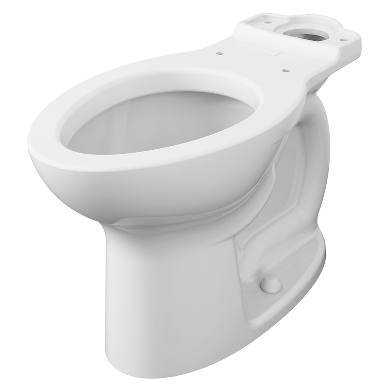 AMERICAN STANDARD 3517A101.020, Cadet PRO Chair Height Elongated Toilet Bowl Only in White
